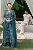Rang Rasiya Embroidered Net Unstitched 3Pc Suit D-09 NAWAL