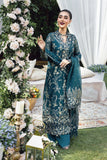 Rang Rasiya Embroidered Net Unstitched 3Pc Suit D-09 NAWAL