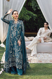 Rang Rasiya Embroidered Net Unstitched 3Pc Suit D-09 NAWAL
