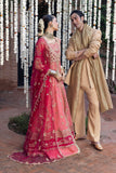 Rang Rasiya Embroidered Organza Unstitched 3Pc Suit D-10 NARMEEN