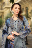 Rang Rasiya Lifestyle Embroidered Linen Unstitched 3Pc Suit D-04 Audrey