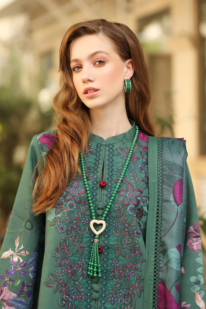 Rang Rasiya Embroidered Cotail Linen Suits Unstitched 3 Piece RRV2WP22D5 Isabel - Winter Collection
