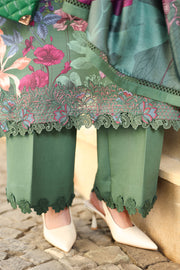Rang Rasiya Lifestyle Embroidered Linen Unstitched 3Pc Suit D-05 Lisa