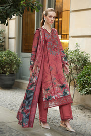 Rang Rasiya Lifestyle Embroidered Linen Unstitched 3Pc Suit D-06 Emily