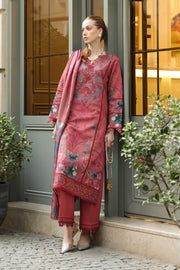 Rang Rasiya Lifestyle Embroidered Linen Unstitched 3Pc Suit D-06 Emily