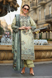 Rang Rasiya Lifestyle Embroidered Linen Unstitched 3Pc Suit D-09 Autumn