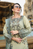 Rang Rasiya Lifestyle Embroidered Linen Unstitched 3Pc Suit D-09 Autumn