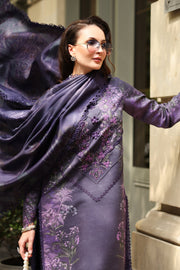 Rang Rasiya Lifestyle Embroidered Linen Unstitched 3Pc Suit D-10 Ella