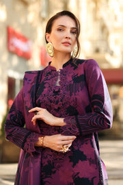 Rang Rasiya Lifestyle Embroidered Khaddar Unstitched 3Pc Suit D-12 Freya