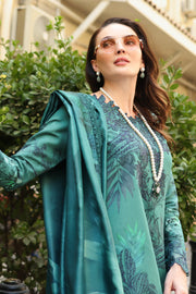 Rang Rasiya Lifestyle Embroidered Khaddar Unstitched 3Pc Suit D-14 Jade
