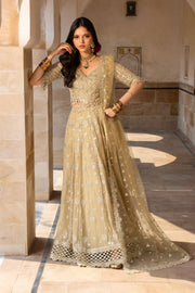 Rang Rasiya Embroidered Chiffon Unstitched 3Pc Suit D-01 ZAIENA