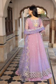 Rang Rasiya Embroidered Chiffon Unstitched 3Pc Suit D-02 BASMA