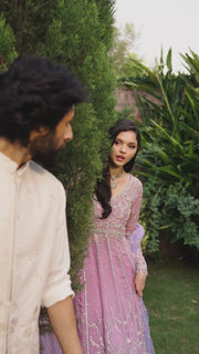Rang Rasiya Embroidered Chiffon Unstitched 3Pc Suit D-02 BASMA
