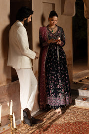 Rang Rasiya Embroidered Chiffon Unstitched 3Pc Suit D-04 SOFIA