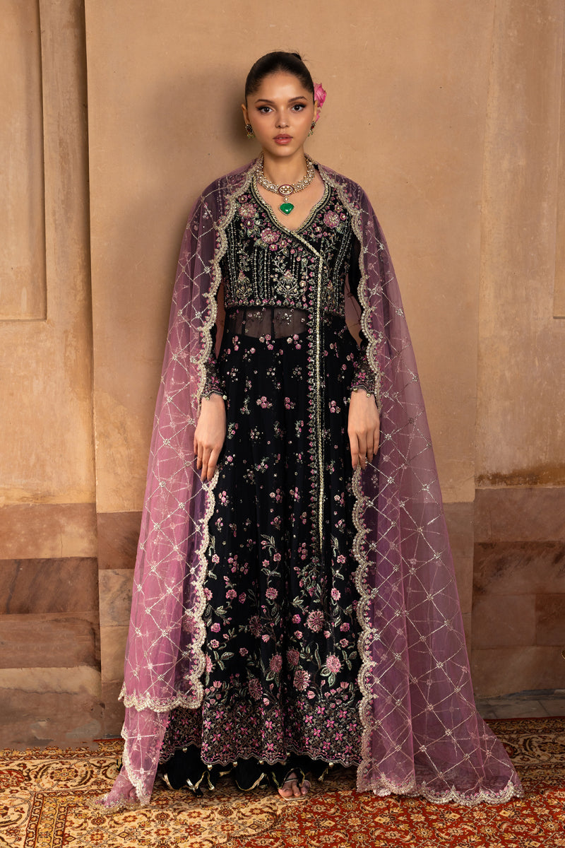 Rang Rasiya Embroidered Chiffon Unstitched 3Pc Suit D-04 SOFIA