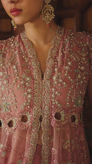 Rang Rasiya Embroidered Chiffon Unstitched 3Pc Suit D-05 MAHIBA