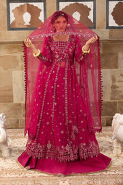 Rang Rasiya Embroidered Chiffon Unstitched 3Pc Suit D-06 FAREEHA