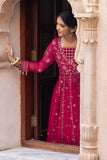 Rang Rasiya Embroidered Chiffon Unstitched 3Pc Suit D-06 FAREEHA