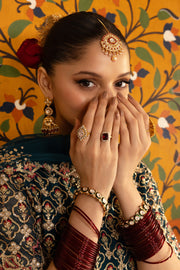 Rang Rasiya Embroidered Chiffon Unstitched 3Pc Suit D-07 ZEENAT