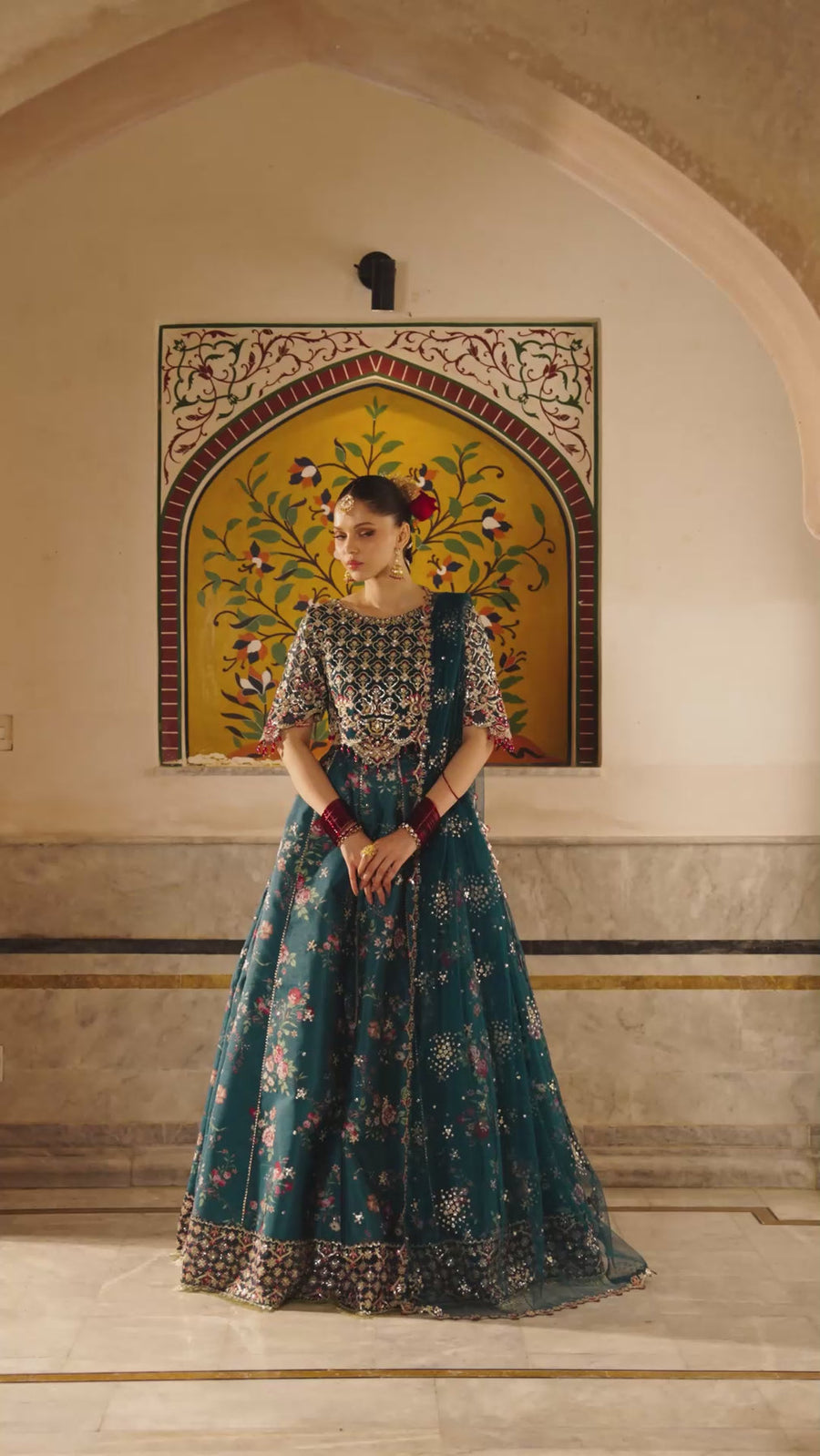 Rang Rasiya Embroidered Chiffon Unstitched 3Pc Suit D-07 ZEENAT