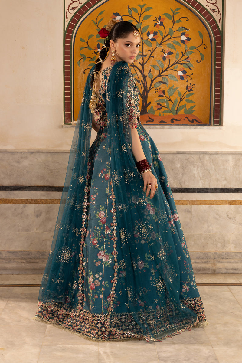 Rang Rasiya Embroidered Chiffon Unstitched 3Pc Suit D-07 ZEENAT