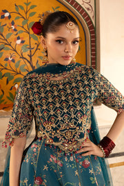 Rang Rasiya Embroidered Chiffon Unstitched 3Pc Suit D-07 ZEENAT