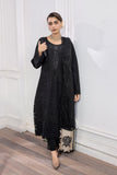 Rang Rasiya Lumeire Silk Unstitched Embroidered 3Pc Suit - Eclipse
