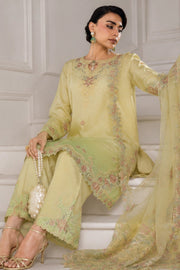 Rang Rasiya Lumeire Silk Unstitched Embroidered 3Pc Suit - Lucia