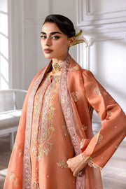 Rang Rasiya Lumeire Silk Unstitched Embroidered 3Pc Suit - Clara