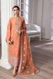 Rang Rasiya Lumeire Silk Unstitched Embroidered 3Pc Suit - Clara