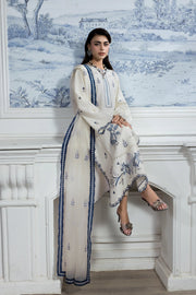 Rang Rasiya Lumeire Silk Unstitched Embroidered 3Pc Suit - Luna