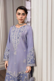 Rang Rasiya Lumeire Silk Unstitched Embroidered 3Pc Suit - Mistica