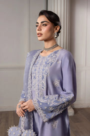Rang Rasiya Lumeire Silk Unstitched Embroidered 3Pc Suit - Mistica