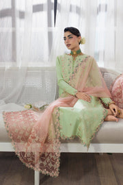 Rang Rasiya Lumeire Silk Unstitched Embroidered 3Pc Suit - Jazmin