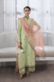 Rang Rasiya Lumeire Silk Unstitched Embroidered 3Pc Suit - Jazmin
