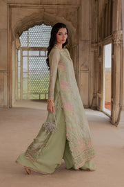Rang Rasiya Chatoyer Embroidered Zari Tissue Unstitched 3Pc Suit - Eira
