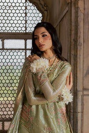Rang Rasiya Chatoyer Embroidered Zari Tissue Unstitched 3Pc Suit - Eira