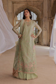Rang Rasiya Chatoyer Embroidered Zari Tissue Unstitched 3Pc Suit - Eira