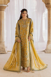 Rang Rasiya Chatoyer Embroidered Zari Tissue Unstitched 3Pc Suit - Dora