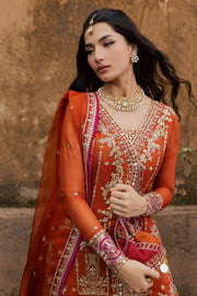 Rang Rasiya Chatoyer Embroidered Chiffon Unstitched 3Pc Suit - Nara