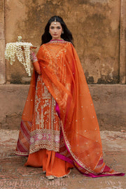 Rang Rasiya Chatoyer Embroidered Chiffon Unstitched 3Pc Suit - Nara