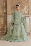 Rang Rasiya Chatoyer Embroidered Chiffon Unstitched 3Pc Suit - Fern