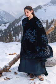 Rang Rasiya Carnation Embroidered Karandi Unstitched 3Pc Suit D-04 Serein