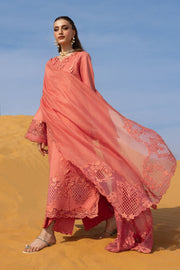 Rang Rasiya Premium Embroidered Lawn Unstitched 3Pc Suit D-01 ELNAZ