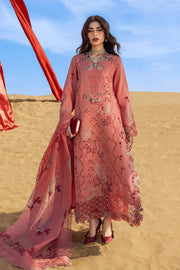 Rang Rasiya Premium Embroidered Lawn Unstitched 3Pc Suit D-03 AMANI
