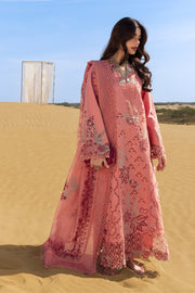 Rang Rasiya Premium Embroidered Lawn Unstitched 3Pc Suit D-03 AMANI