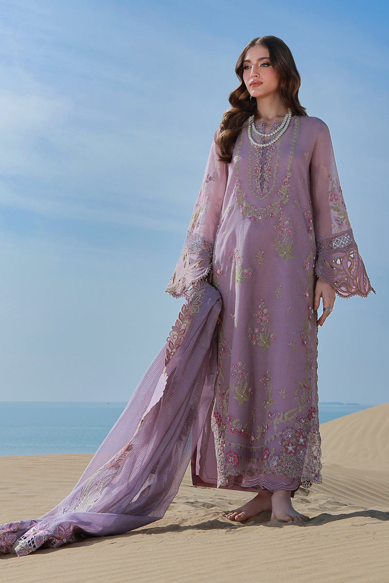 Rang Rasiya Premium Embroidered Lawn Unstitched 3Pc Suit D-04 PARISA