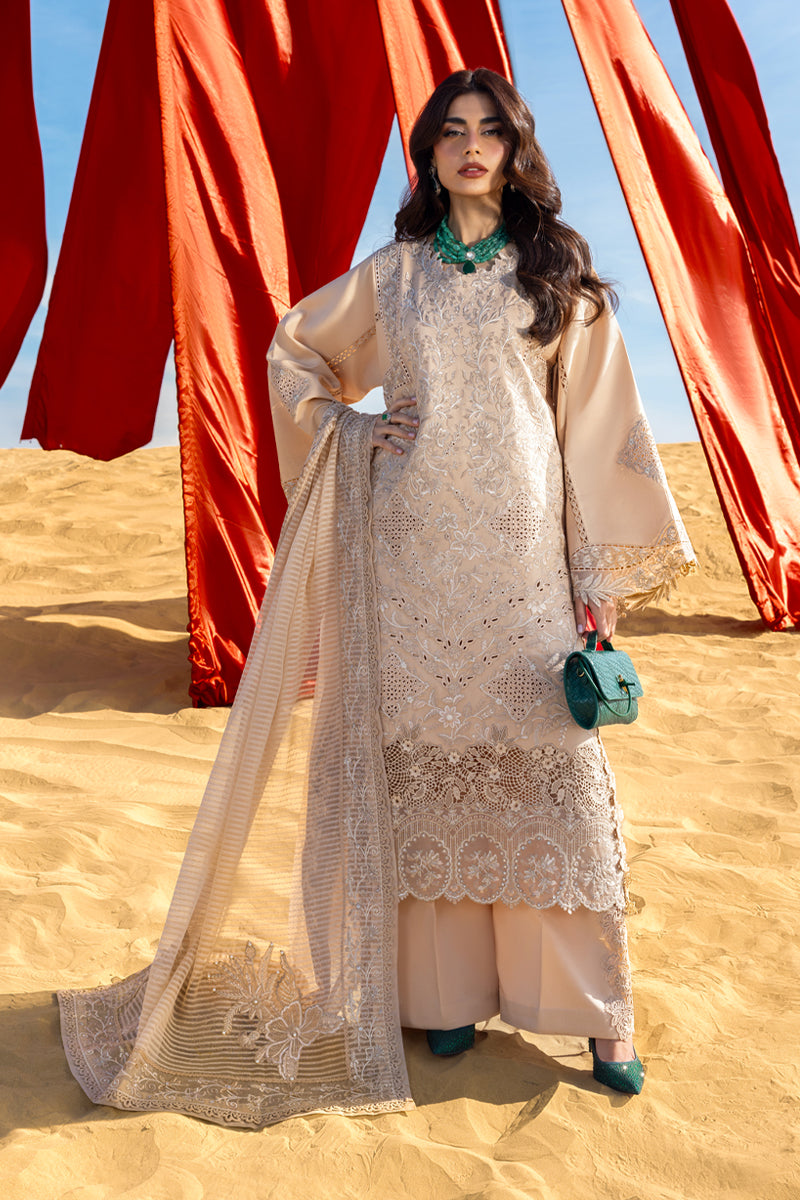 Rang Rasiya Premium Embroidered Lawn Unstitched 3Pc Suit D-05 MAYEL