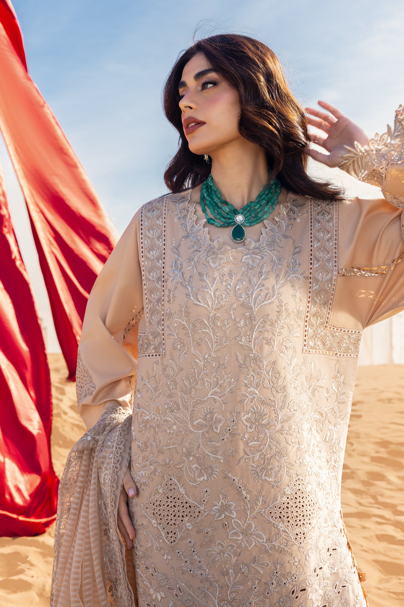 Rang Rasiya Premium Embroidered Lawn Unstitched 3Pc Suit D-05 MAYEL