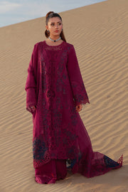 Rang Rasiya Premium Embroidered Lawn Unstitched 3Pc Suit D-07 ZARA